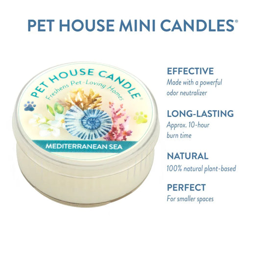 Mediterranean Sea Mini Candle