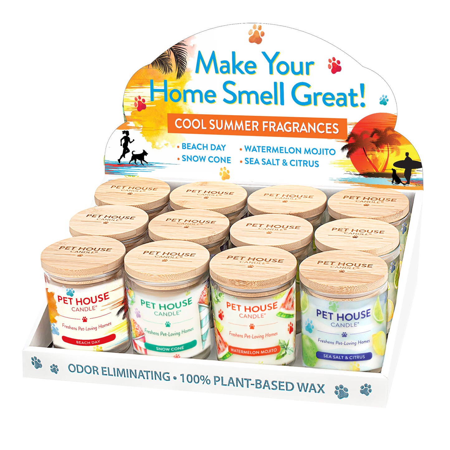 Pet House Summer Candle Display 2026