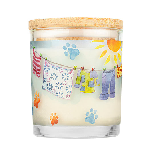 Sunwashed Cotton Candle