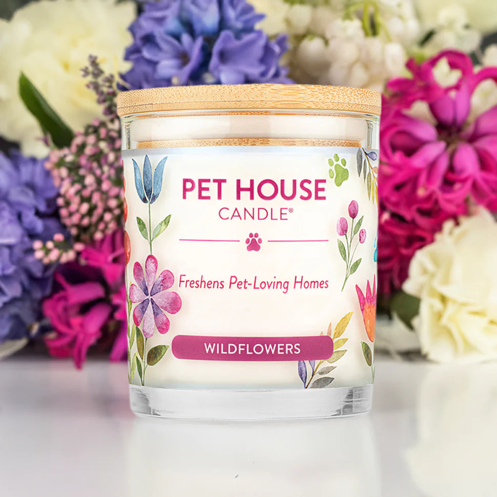 Wildflowers Candle