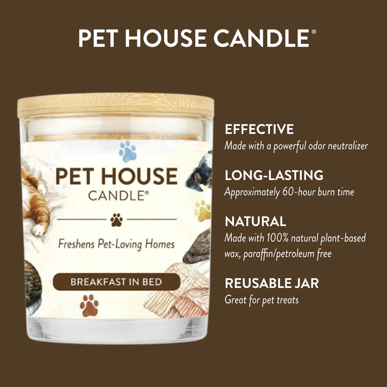 Breakfast In Bed Candle