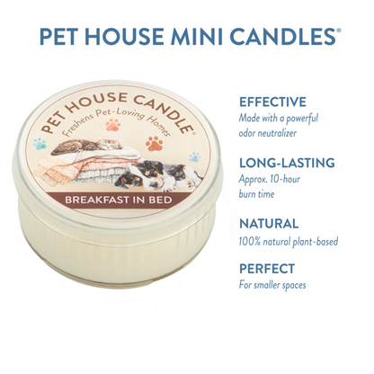 Breakfast In Bed Mini Candle