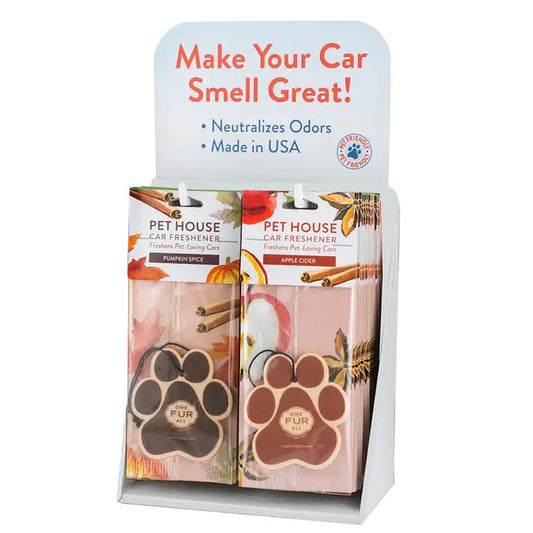 Autumn Car Air Freshener Display