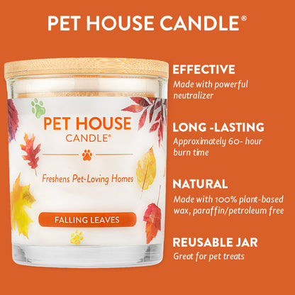 Falling Leaves Candle