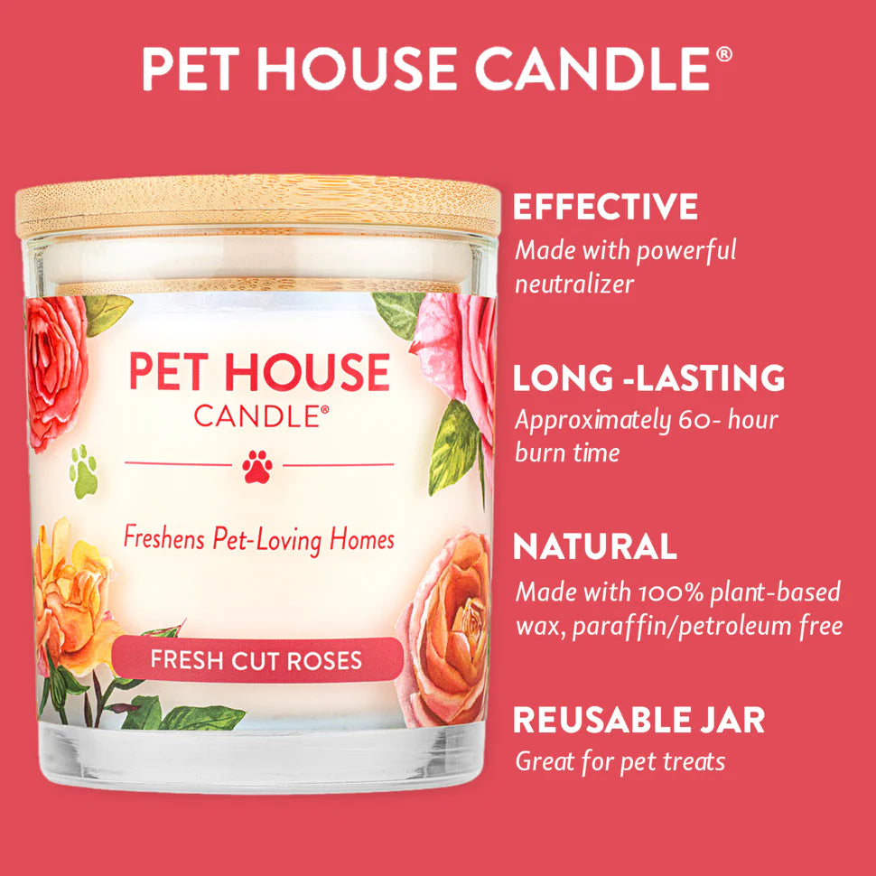 Fresh Cut Roses Candle
