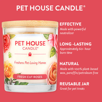 Fresh Cut Roses Candle