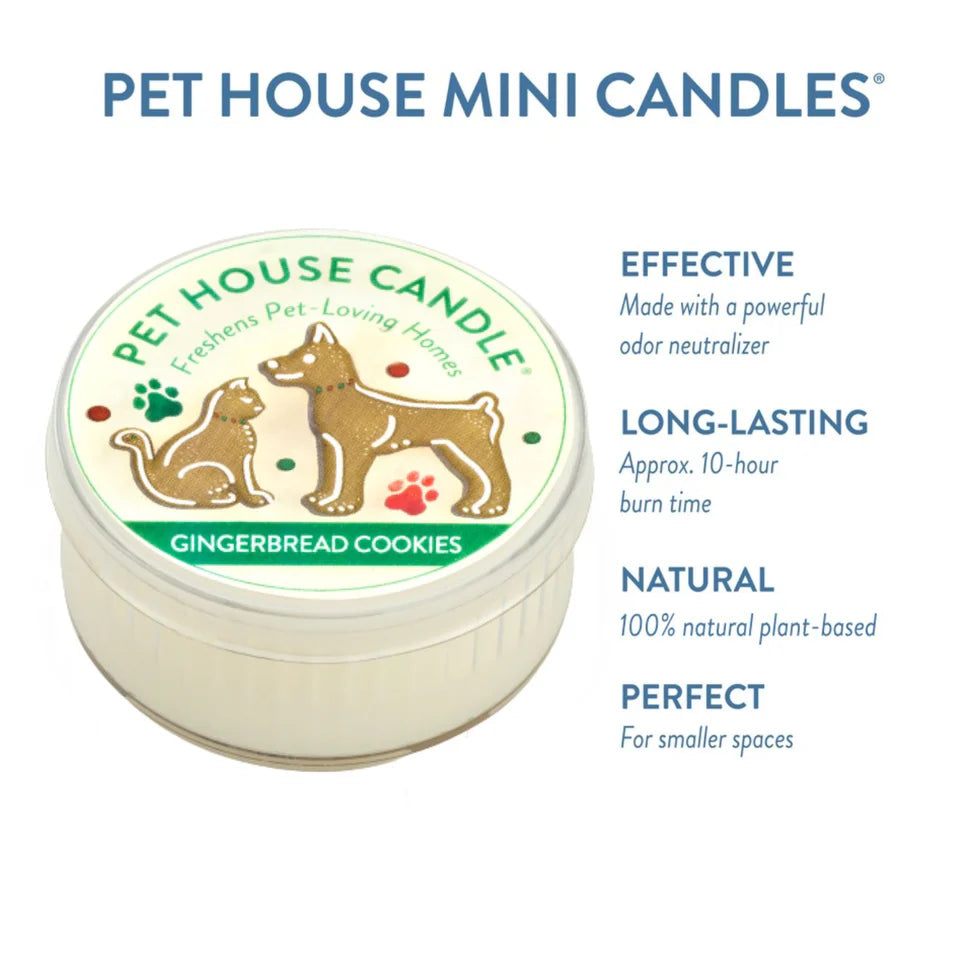 Gingerbread Cookies Mini Candle
