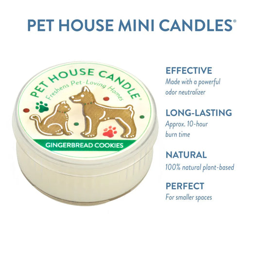 Gingerbread Cookies Mini Candle