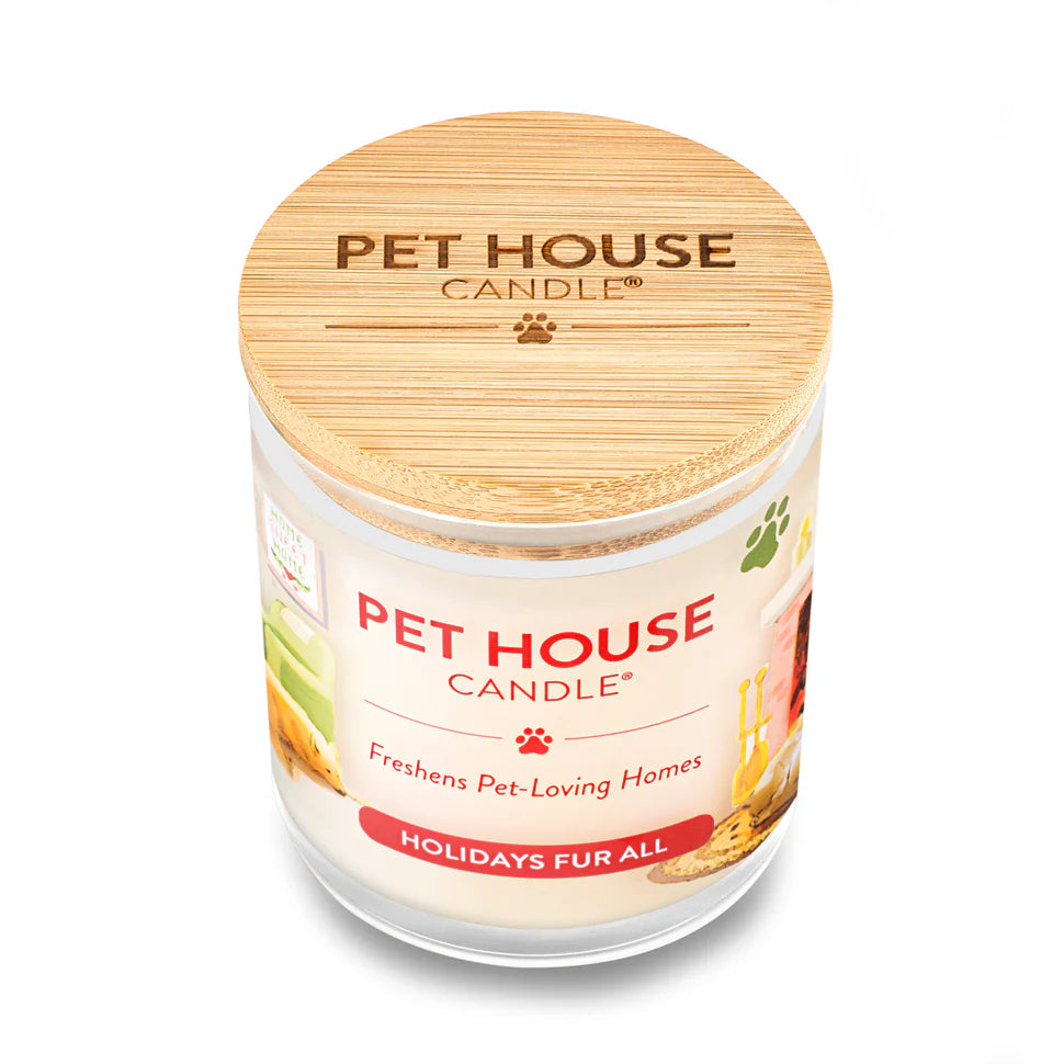 Holidays Fur All Candle