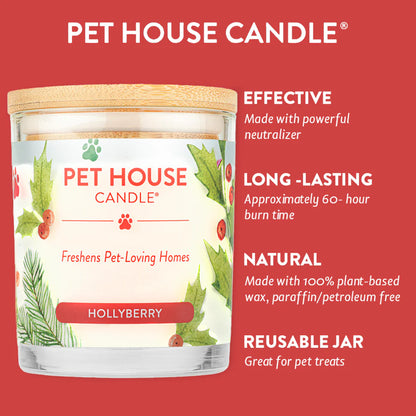Hollyberry Candle