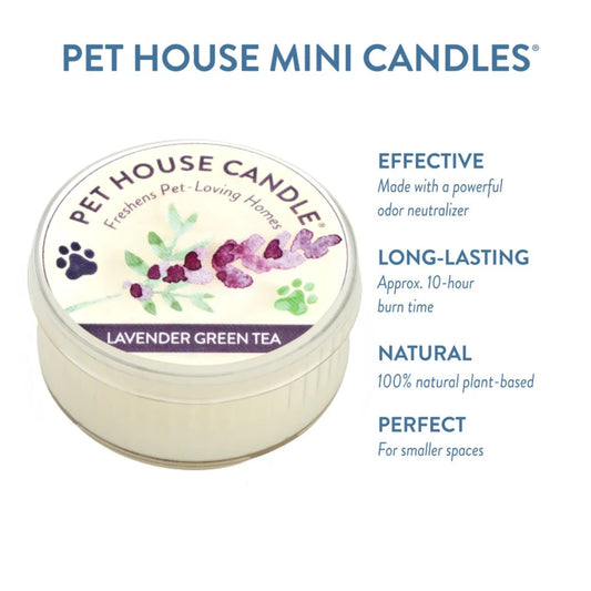 Lavender Green Tea Mini Candle