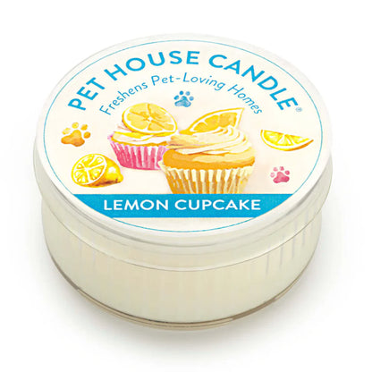 Lemon Cupcake Mini Candle