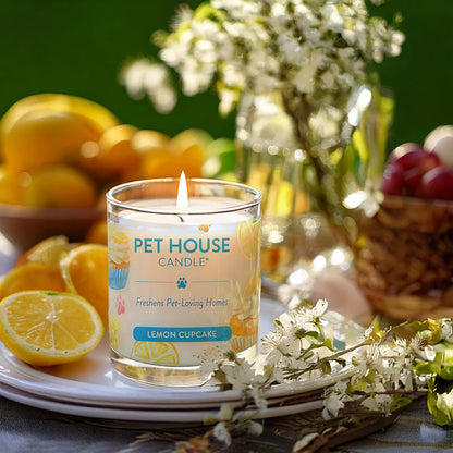Lemon Cupcake Candle