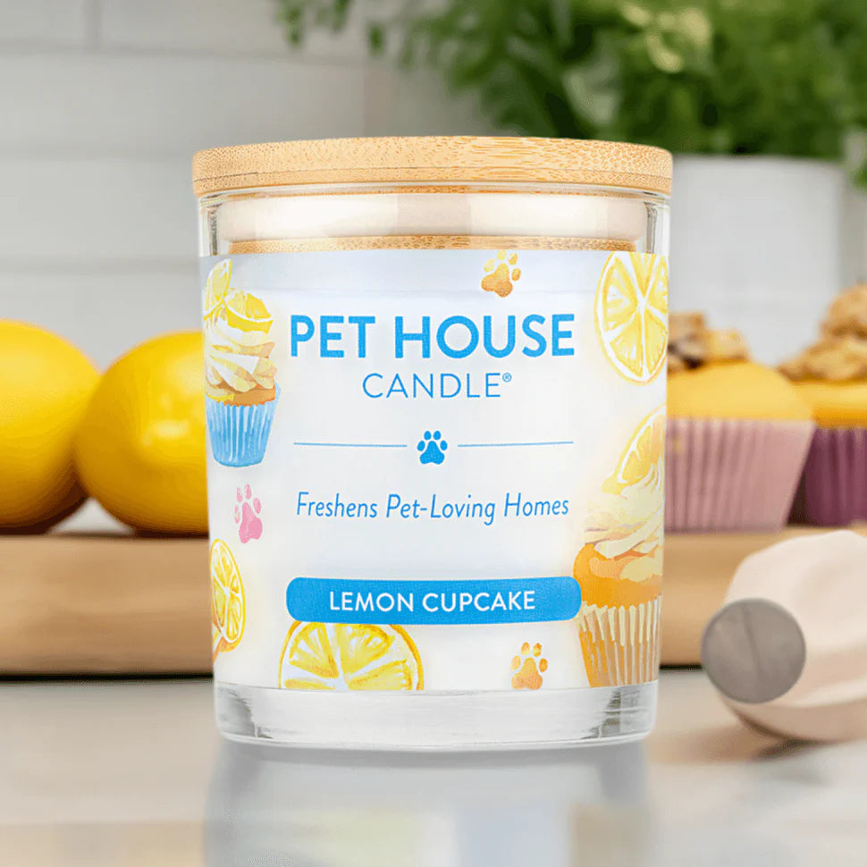 Lemon Cupcake Candle