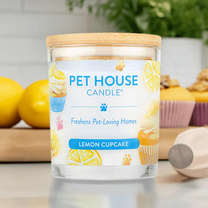 Lemon Cupcake Candle