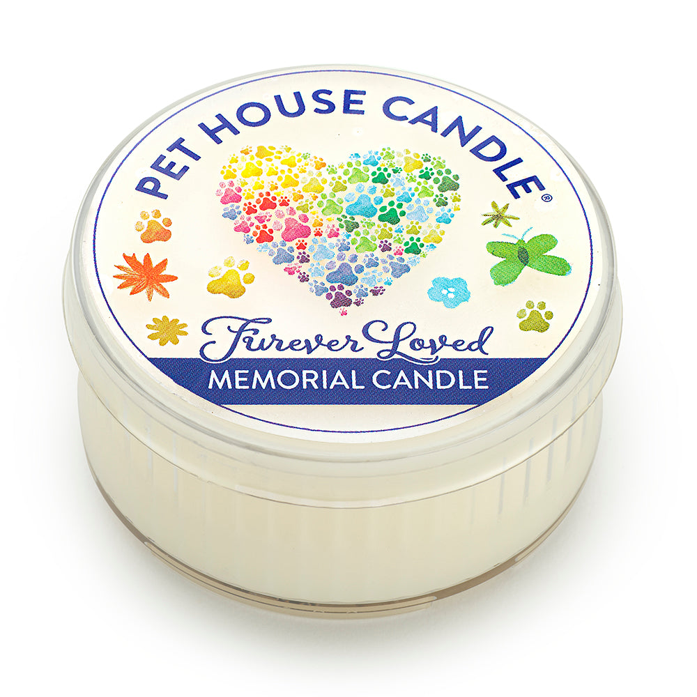 Furever Loved Memorial Mini Candle