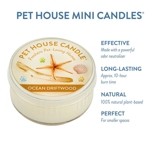 Ocean Driftwood Mini Candle