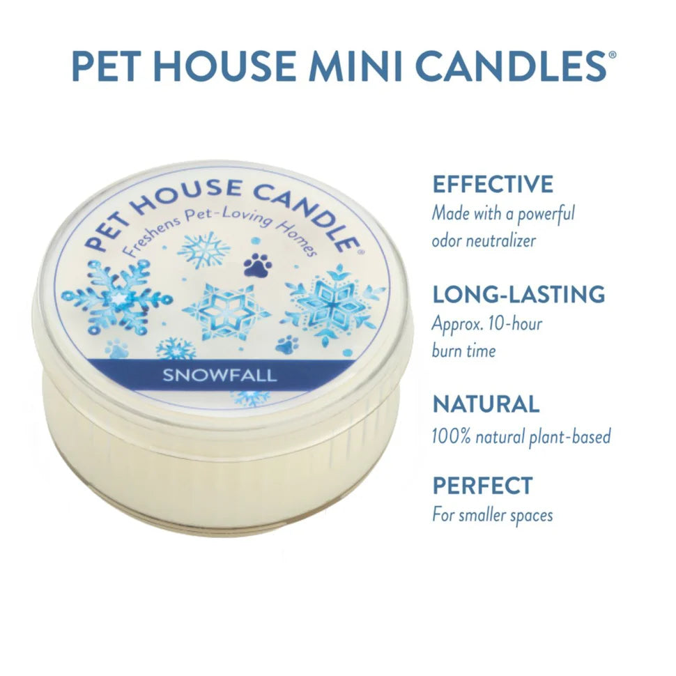 Snowfall Mini Candle