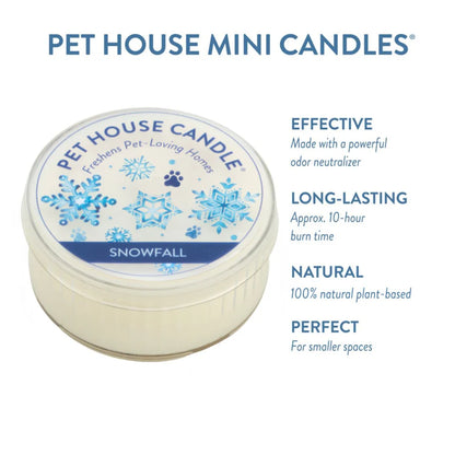 Snowfall Mini Candle