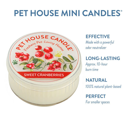 Sweet Cranberries Mini Candle