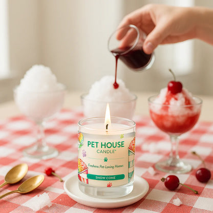 Snow Cone Candle