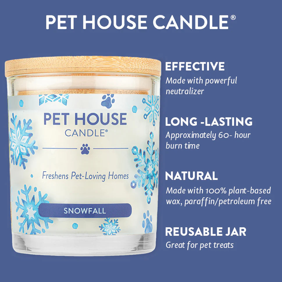 Snowfall Candle