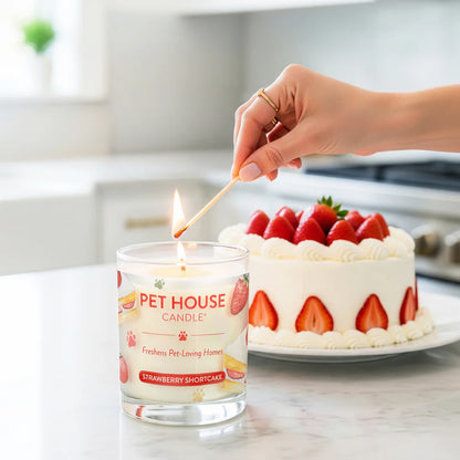 Strawberry Shortcake Candle