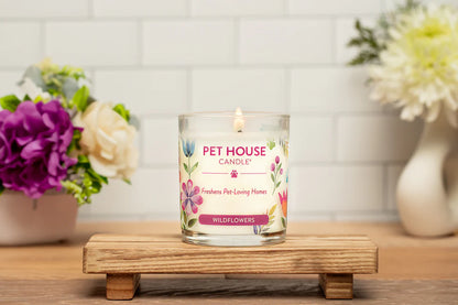 Wildflowers Candle