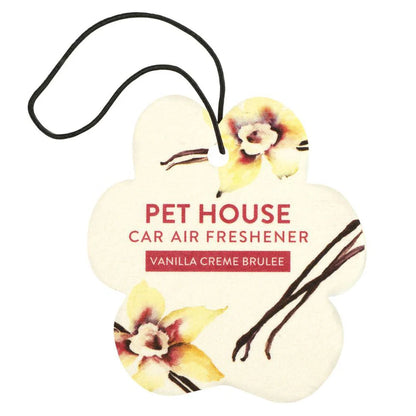 Vanilla Crème Brulee Car Air Freshener