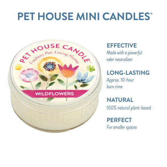 Wildflowers Mini Candle