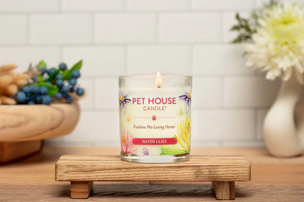 Water Lilies Candle