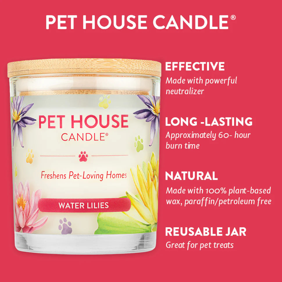 Water Lilies Candle