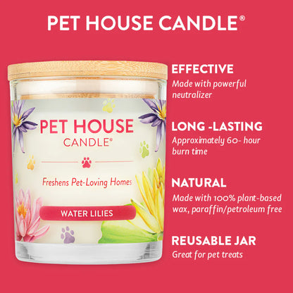 Water Lilies Candle