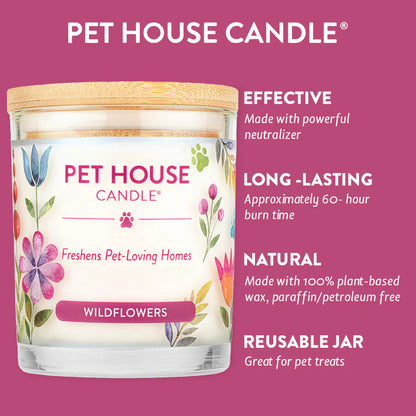 Wildflowers Candle
