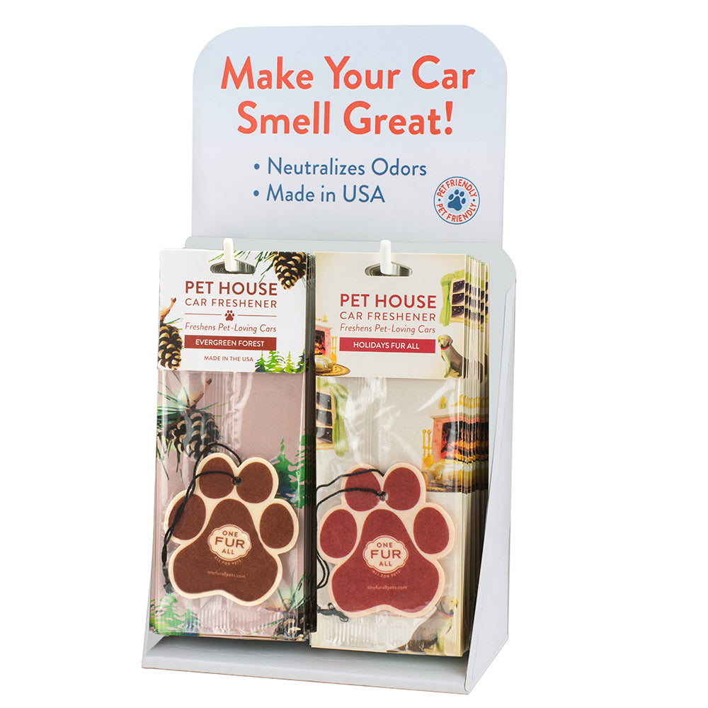 Winter Car Air Freshener Display