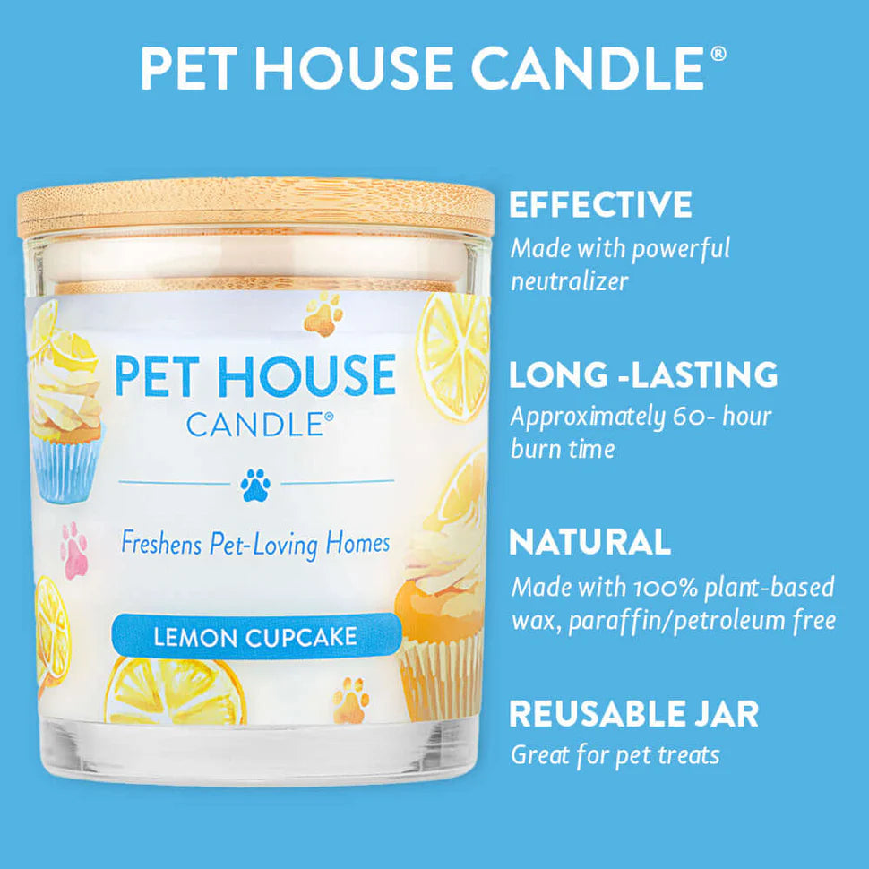 Lemon Cupcake Candle